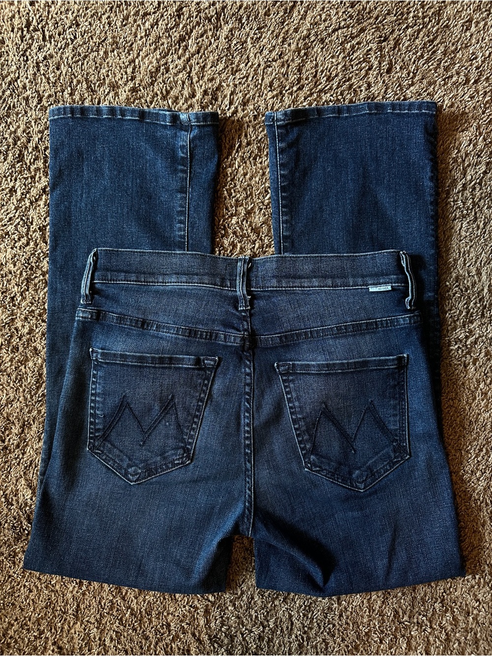 MOTHER Dark Blue Denim Women’s Jeans